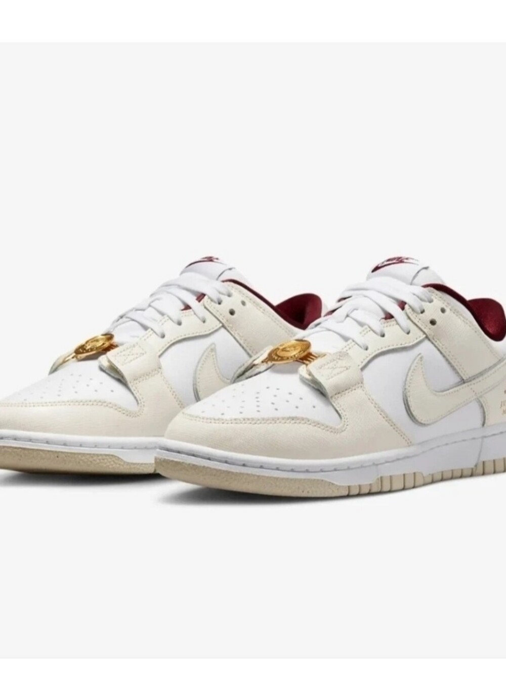 Nike W Dunk Low SE White Phantom Just Do It Shoes NEW WMN SZ 8.5 OR Mens 7🎁🎅